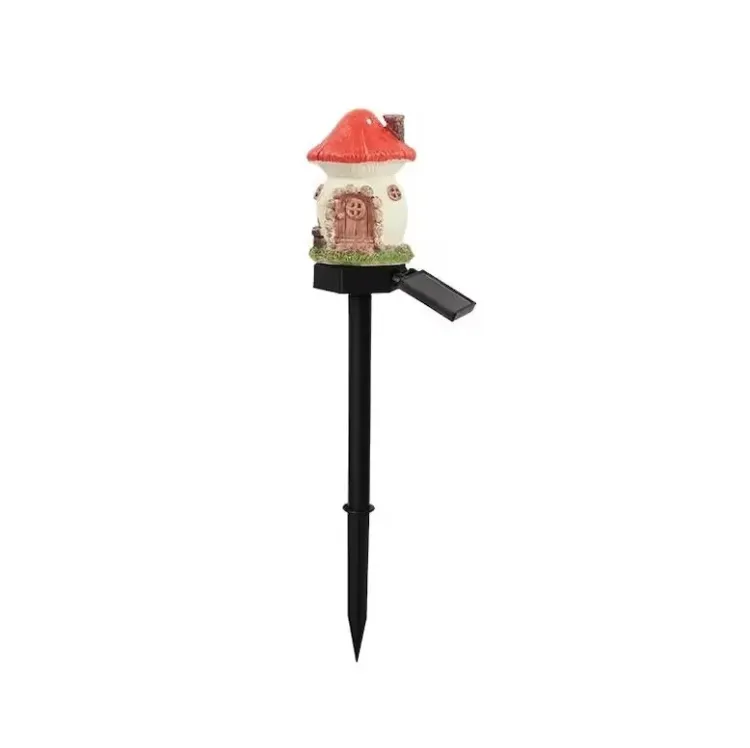 🍄 Enchanted Solar Mushroom House Light – Cozy Fairy Garden Decor