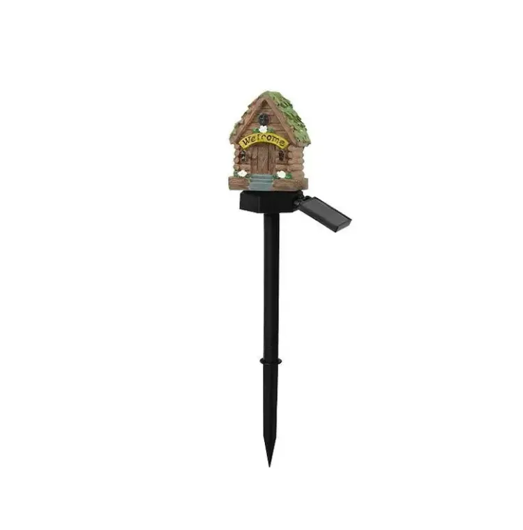 🍄 Enchanted Solar Mushroom House Light – Cozy Fairy Garden Decor