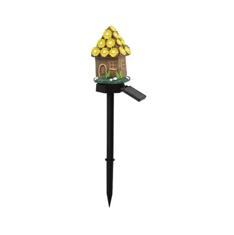 🍄 Enchanted Solar Mushroom House Light – Cozy Fairy Garden Decor