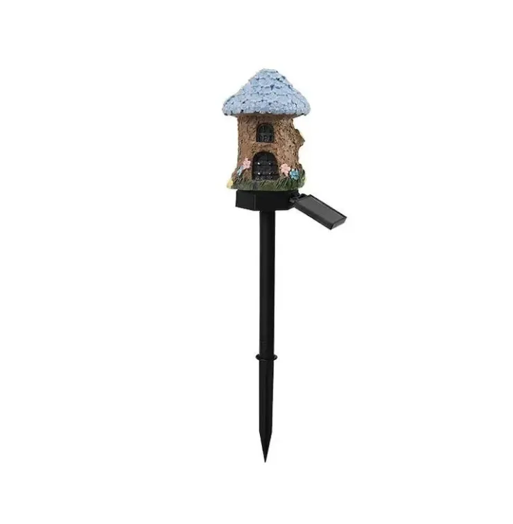 🍄 Enchanted Solar Mushroom House Light – Cozy Fairy Garden Decor
