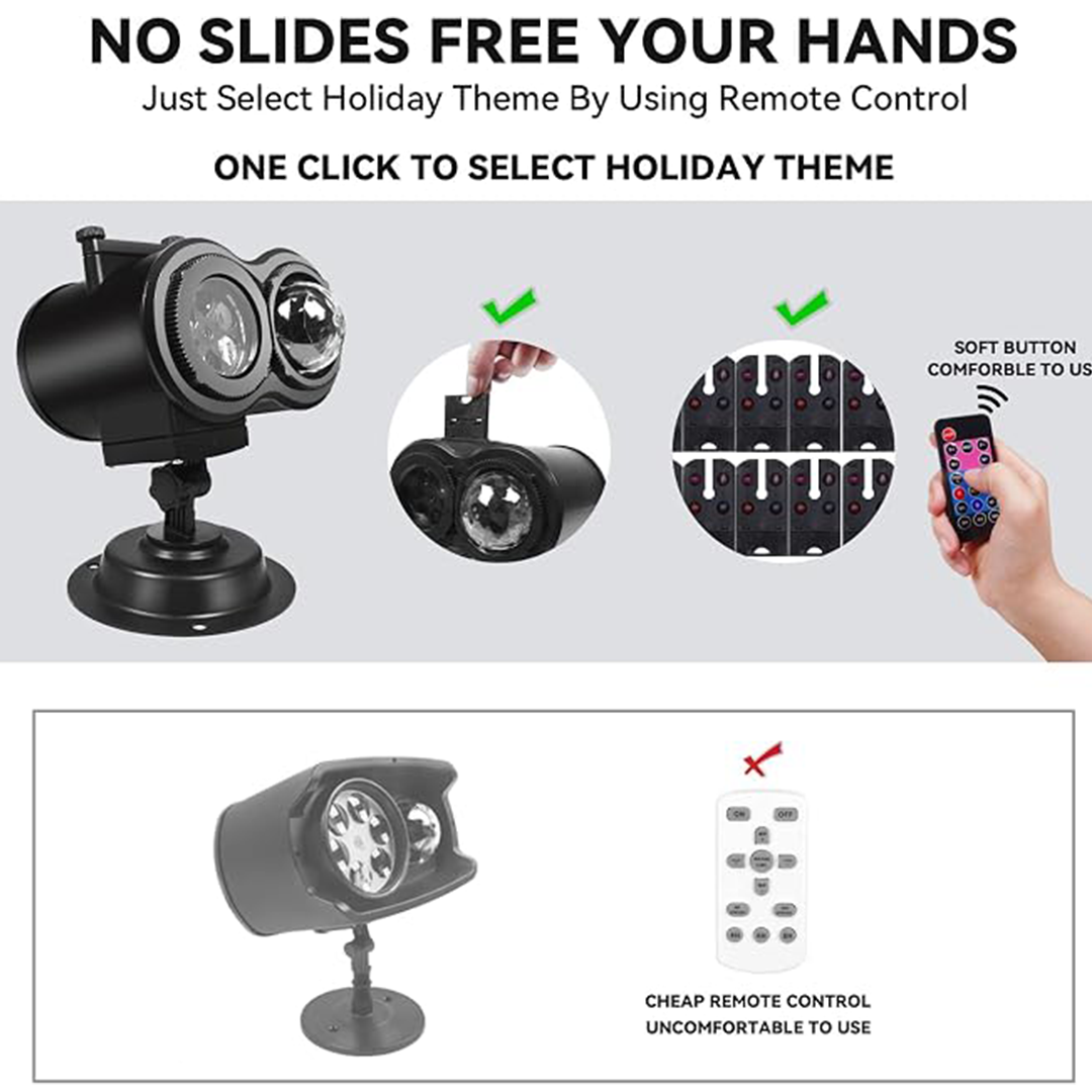 🎃32FT HD Halloween Projector | That Disappoint Your Halloween Party | 10 Unique HD Projection Patterns