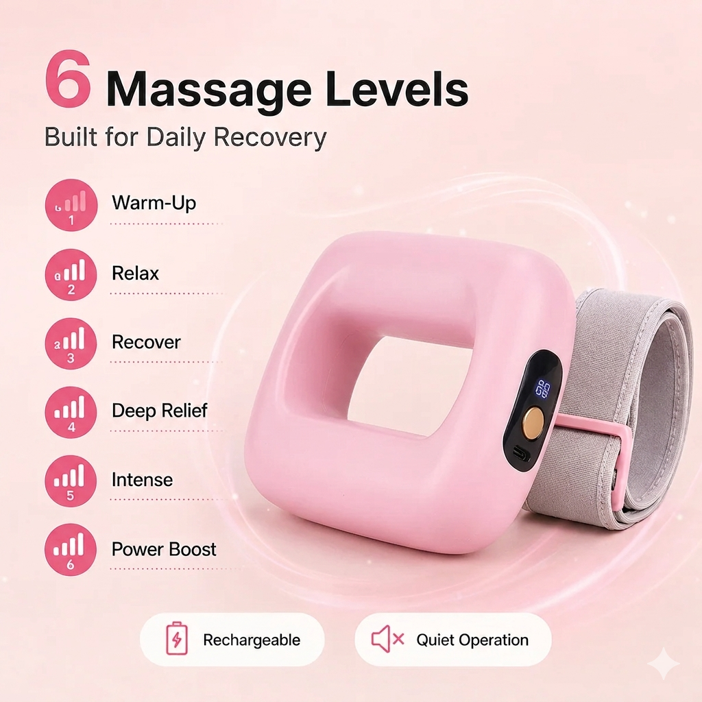 Hands-Free FasciaMassager for MuscleRelaxation & Recovery-Viral