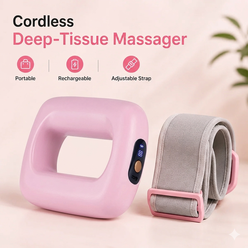 Hands-Free FasciaMassager for MuscleRelaxation & Recovery-edition