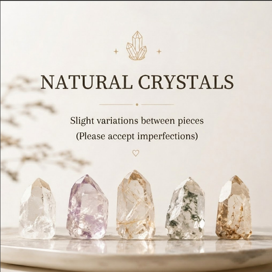 Natural Crystal Pet Collar — Handcrafted Healing Amulet for Dog & Cat Anxiety | TerraGem