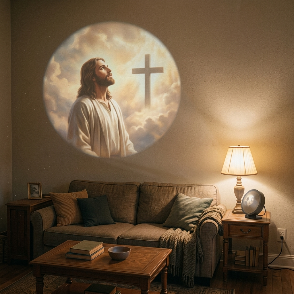 Projection Light That Brings Peace