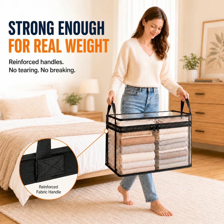 The #1 Storage Solution of 2026! 🏆 Over 30 million families have ditched messy bins for these clear bags-edition