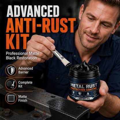 【 🥳 BUY 1 GET 1 FREE 】 Metal Rust Protection Black Repair Paste