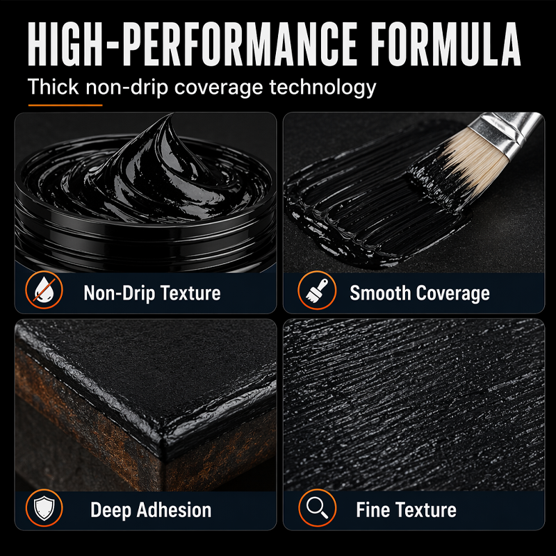 【 🥳 BUY 1 GET 1 FREE 】 Metal Rust Protection Black Repair Paste