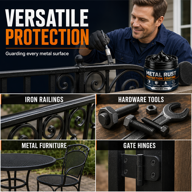 【 🥳 BUY 1 GET 1 FREE 】 Metal Rust Protection Black Repair Paste