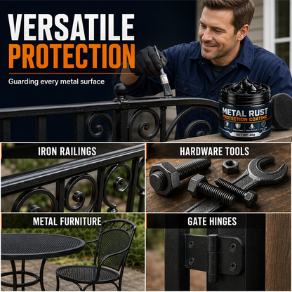 【 🥳 BUY 1 GET 1 FREE 】 Metal Rust Protection Black Repair Paste